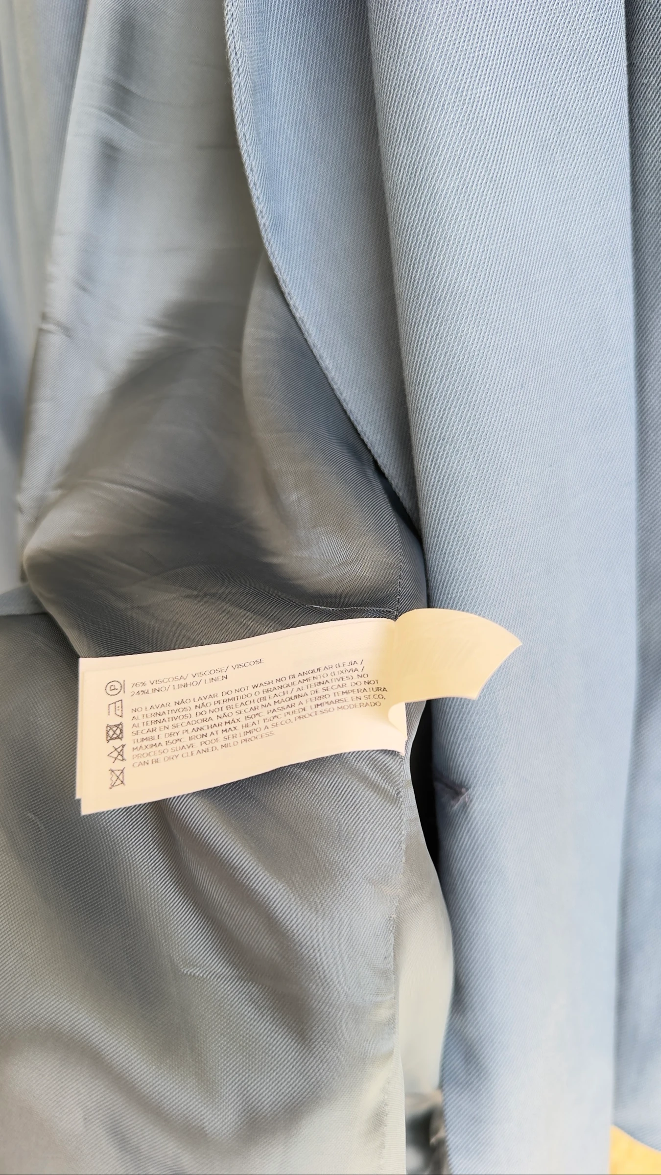Blauwe blazer dames maat 40 Limited El Corte Inglés – photo 6